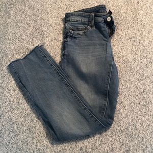 Gap frayed cuff jeans